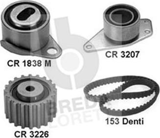 Breda Lorett KCD0383 - Комплект ангренажен ремък vvparts.bg