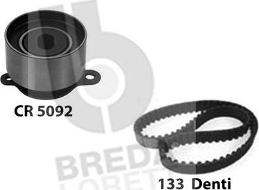 Breda Lorett KCD0293 - Комплект ангренажен ремък vvparts.bg