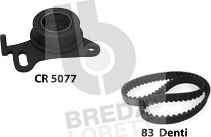 Breda Lorett KCD0297 - Комплект ангренажен ремък vvparts.bg