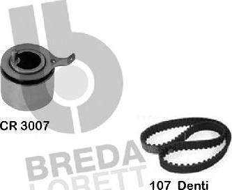 Breda Lorett KCD0206 - Комплект ангренажен ремък vvparts.bg