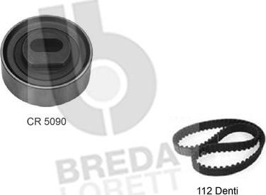 Breda Lorett KCD0216 - Комплект ангренажен ремък vvparts.bg