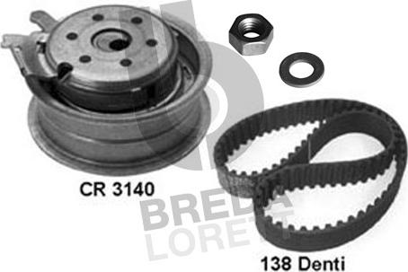 Breda Lorett KCD0285 - Комплект ангренажен ремък vvparts.bg