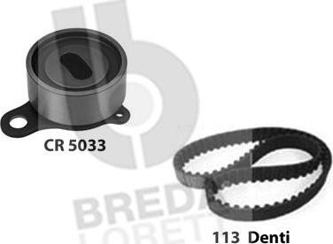 Breda Lorett KCD0232 - Комплект ангренажен ремък vvparts.bg
