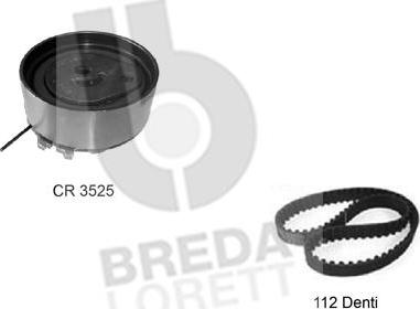 Breda Lorett KCD0221 - Комплект ангренажен ремък vvparts.bg