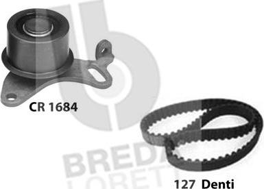 Breda Lorett KCD0709 - Комплект ангренажен ремък vvparts.bg