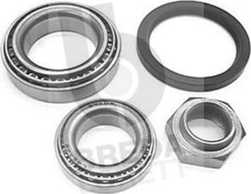 BRT Bearings BRT BEARINGS671 - Комплект колесен лагер vvparts.bg