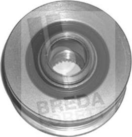 Breda Lorett RLA3855 - Ремъчна шайба, генератор vvparts.bg