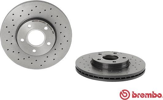 Brembo 09.9464.1X - Спирачен диск vvparts.bg