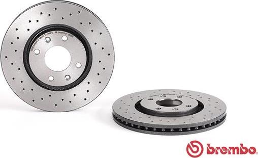 Brembo 09.9619.1X - Спирачен диск vvparts.bg