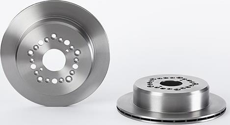 Brembo 09.9125.10 - Спирачен диск vvparts.bg