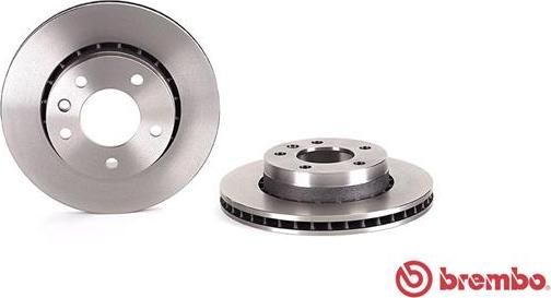 Brembo 09.4947.20 - Спирачен диск vvparts.bg