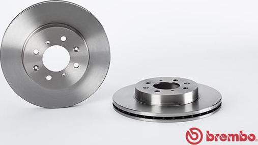 Brembo 09.5457.10 - Спирачен диск vvparts.bg