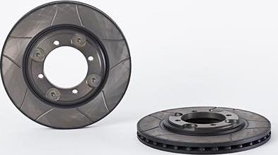 Brembo 09.5587.75 - Спирачен диск vvparts.bg