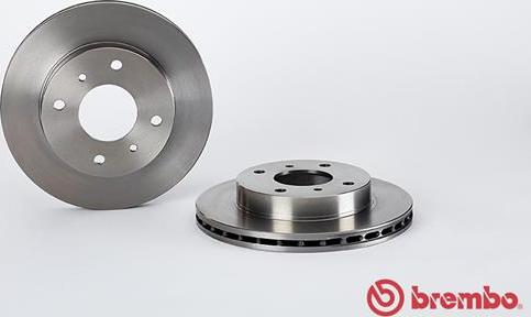 Brembo 09.5022.10 - Спирачен диск vvparts.bg