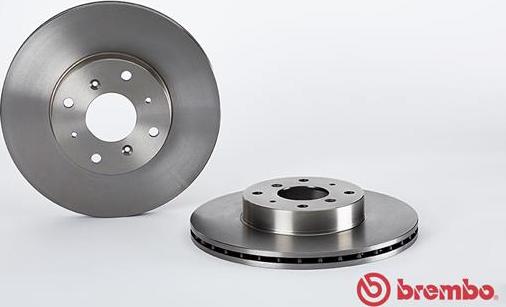 Brembo 09.5124.10 - Спирачен диск vvparts.bg