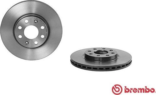 Brembo 09.5843.31 - Спирачен диск vvparts.bg