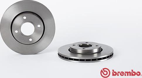 Brembo 09.5809.10 - Спирачен диск vvparts.bg