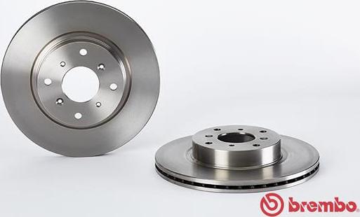 Brembo 09.5251.10 - Спирачен диск vvparts.bg