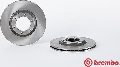 Brembo 09.5705.10 - Спирачен диск vvparts.bg