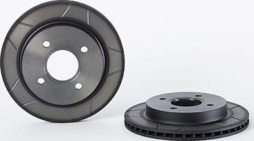 Brembo 09.5708.75 - Спирачен диск vvparts.bg