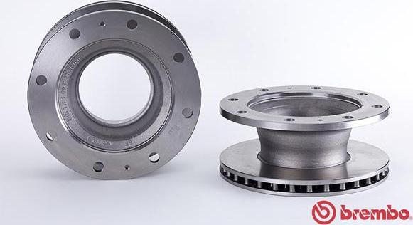 Brembo 09.6763.20 - Спирачен диск vvparts.bg