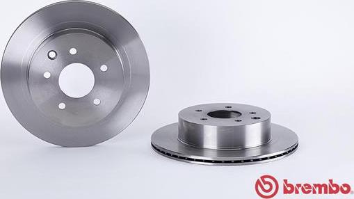 Brembo 09.8969.20 - Спирачен диск vvparts.bg