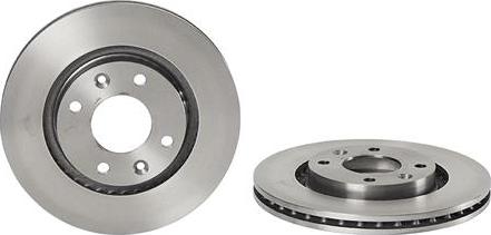 Brembo 09869510 - Спирачен диск vvparts.bg