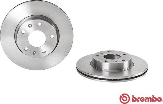 Brembo 09.8609.10 - Спирачен диск vvparts.bg