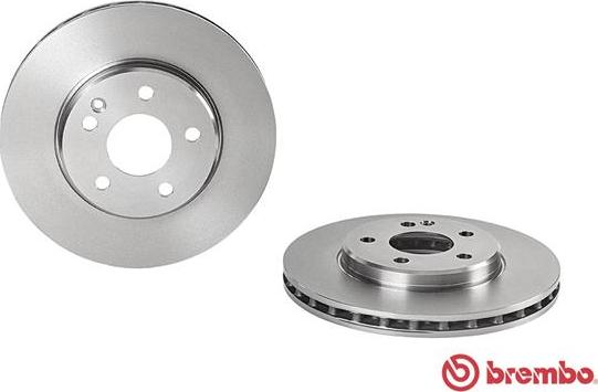 Brembo 09.8681.10 - Спирачен диск vvparts.bg