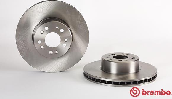 Brembo 09.8726.10 - Спирачен диск vvparts.bg