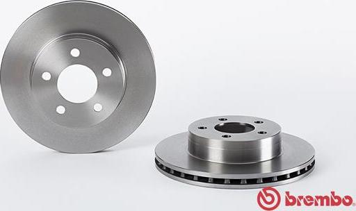 Brembo 09.7652.10 - Спирачен диск vvparts.bg