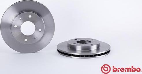 Brembo 09.7043.10 - Спирачен диск vvparts.bg