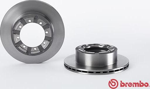 Brembo 09.7263.30 - Спирачен диск vvparts.bg