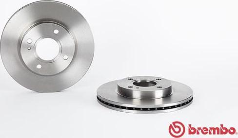 Brembo 09.A968.24 - Спирачен диск vvparts.bg