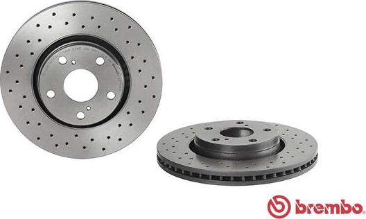 Brembo 09.A914.1X - Спирачен диск vvparts.bg