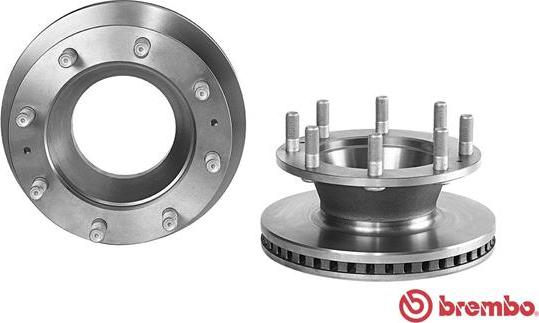 Brembo 09.A563.30 - Спирачен диск vvparts.bg