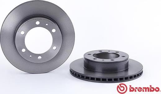 Brembo 09.A634.11 - Спирачен диск vvparts.bg