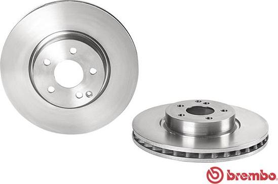 Brembo 09.A621.10 - Спирачен диск vvparts.bg