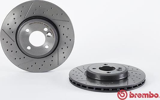 Brembo 09.A047.11 - Спирачен диск vvparts.bg