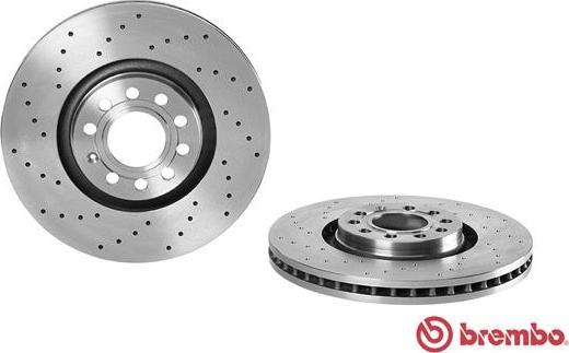 Brembo 09.A813.10 - Спирачен диск vvparts.bg