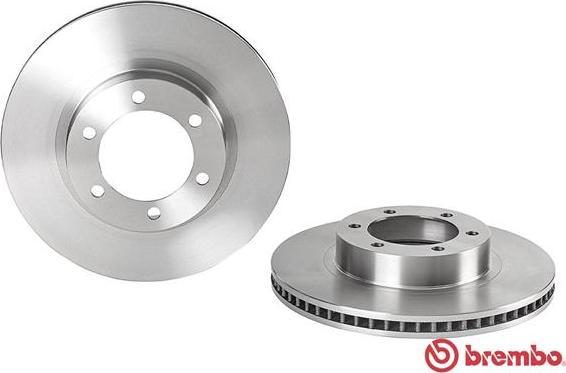 Brembo 09.A204.10 - Спирачен диск vvparts.bg