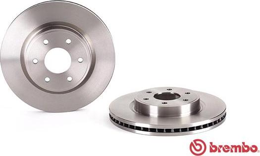 Brembo 09.B625.10 - Спирачен диск vvparts.bg