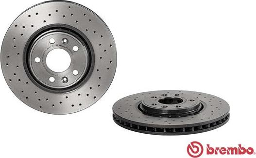 Brembo 09.B352.1X - Спирачен диск vvparts.bg