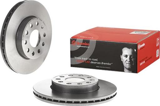 Brembo 09.C547.11 - Спирачен диск vvparts.bg