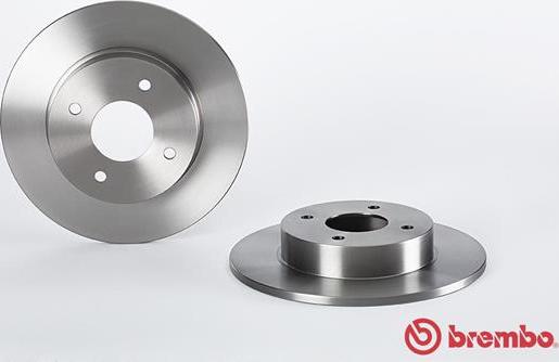 Brembo 08.9461.10 - Спирачен диск vvparts.bg