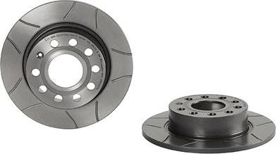 Brembo 08.9502.75 - Спирачен диск vvparts.bg