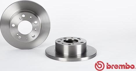 Brembo 08.9601.14 - Спирачен диск vvparts.bg