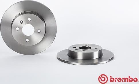 Brembo 08.9826.10 - Спирачен диск vvparts.bg