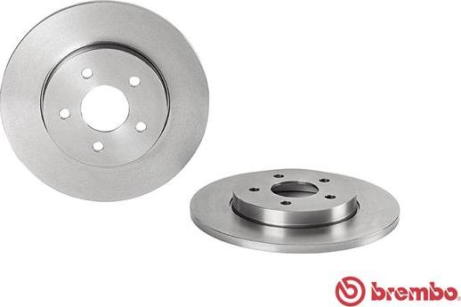 Brembo 08.9734.10 - Спирачен диск vvparts.bg