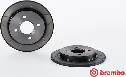 Brembo 08.4931.76 - Спирачен диск vvparts.bg